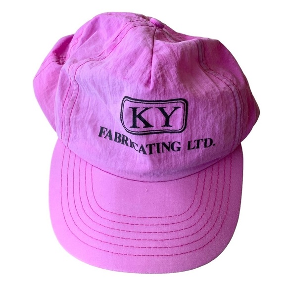 Vintage Accessories - Vintage Kentucky Fabricating Ltd Snapback Hat Purple